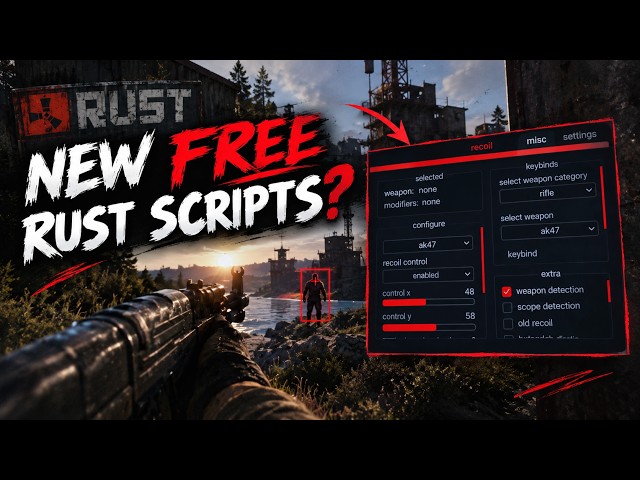 FREE Rust Recoil Script 2026 - No Recoil Macro Rust | INSANE Free Script??