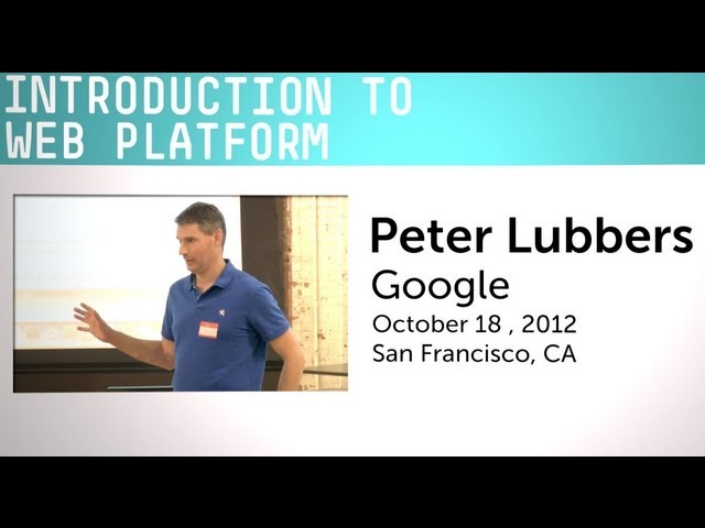Introduction to Web Platform