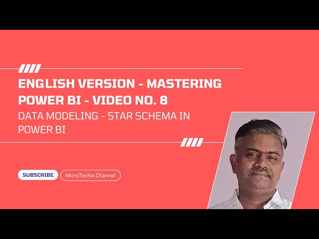 English Version – Mastering Power BI | Video #8 | Data Modeling in Power BI