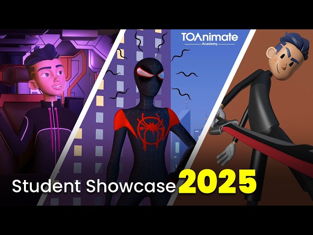 3D Animation Student Showcase 2025 | TOAnimate Academy
