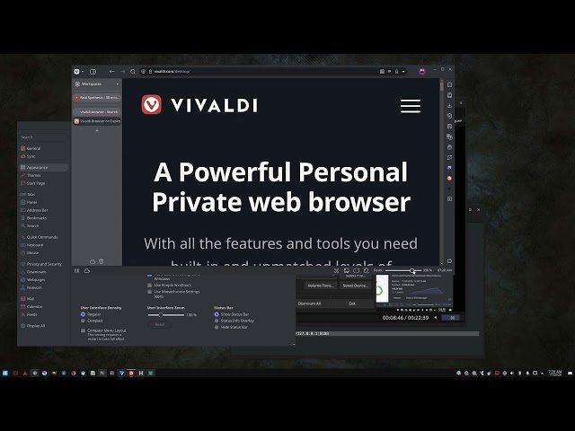 Vivaldi Browser - Settings Config How to Guide