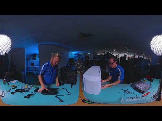 How Does JW Computers Build Your Gaming Rigs? | Timelapse | 360 Video