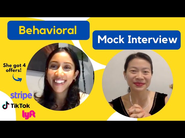 Behavioral Mock Interview for Product Interviews: REAL Stories!