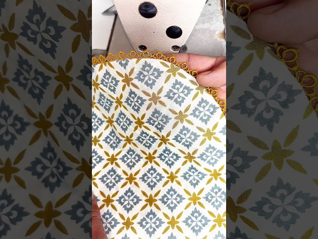 Chak lace sewing tutorial | tailoring tips & tricks #lace #lacedesign #tips #hacks