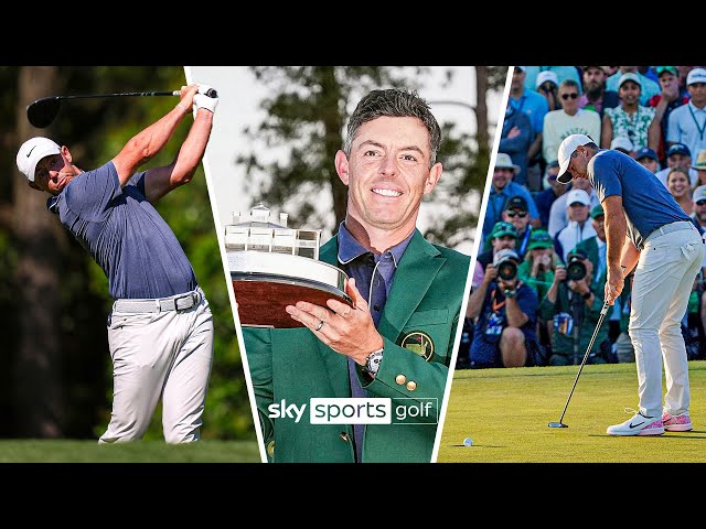Rory McIlroy's VERY BEST shots as he mastered The Masters at Augusta 👑