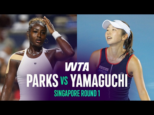 Alycia Parks vs. Mei Yamaguchi | 2026 Singapore Round 1 | WTA Match Highlights