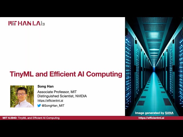 EfficientML.ai Lecture 1 - Introduction (MIT 6.5940 Fall 2026)