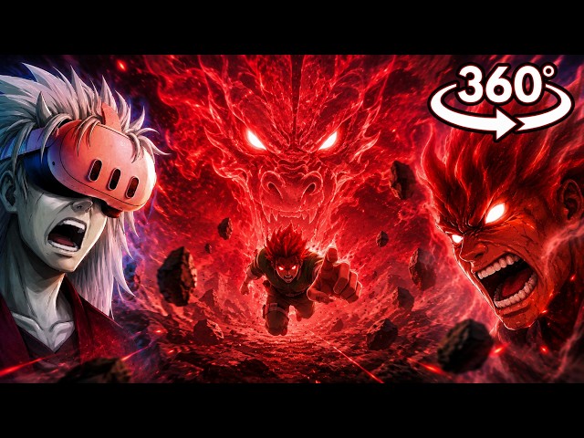 You Get Hit by NIGHT GUY 💥 | 8K 360° VR | Naruto 3D Fan Animation