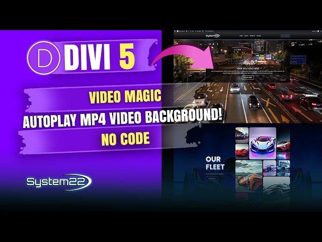 Divi 5: Create an Amazing Autoplay Video Background (No Code!)