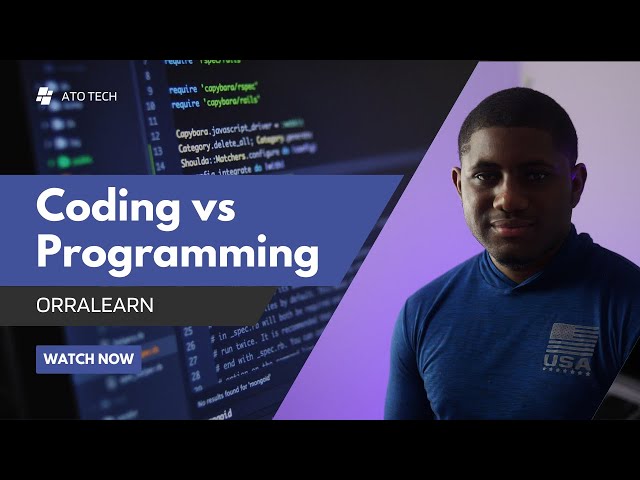 Programming vs Coding what's the Difference?