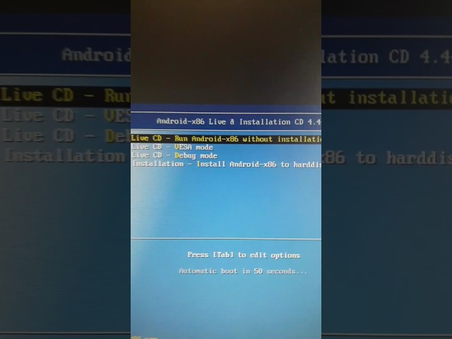 Android 4.4 KitKat on PC 😭