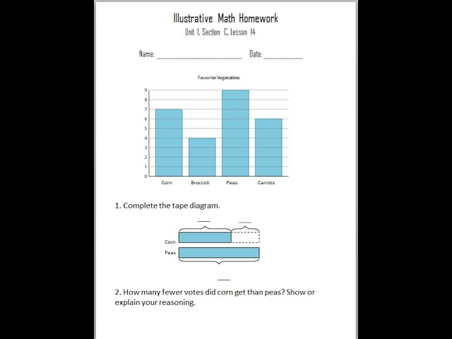 Unit 1, Section C, Lesson 14 IM Homework G2