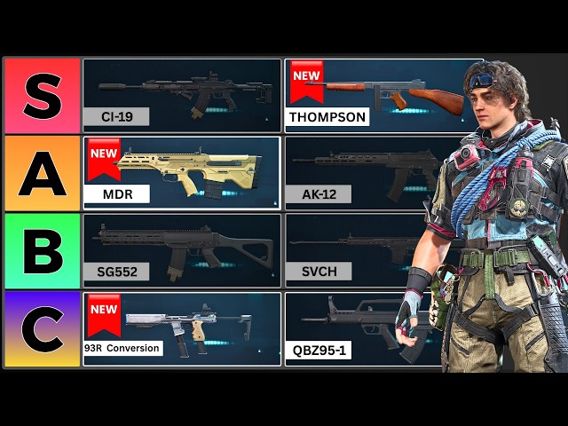 Season 11 Weapons Ranked By Actual Performance