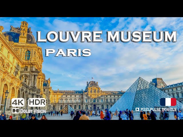 Louvre Museum Walking Tour 🇫🇷Iconic Wonders: Inside the Louvre Museum | 4k60fps HDR |