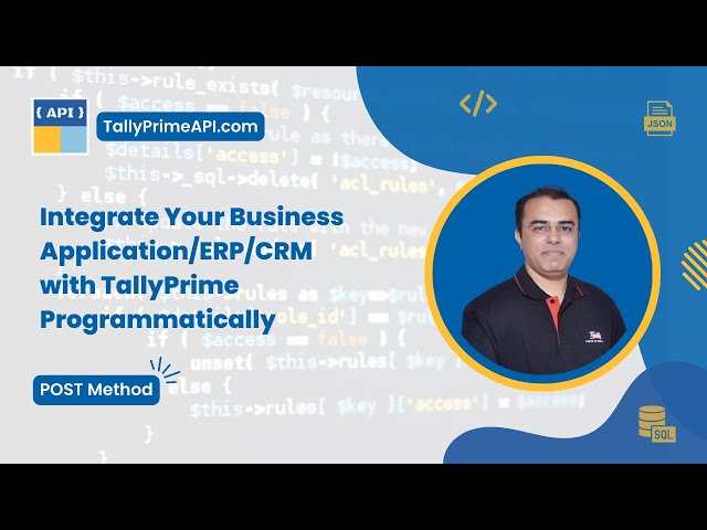 TallyPrime POST API Integration Complete Demo | TallyPrimeAPI.com