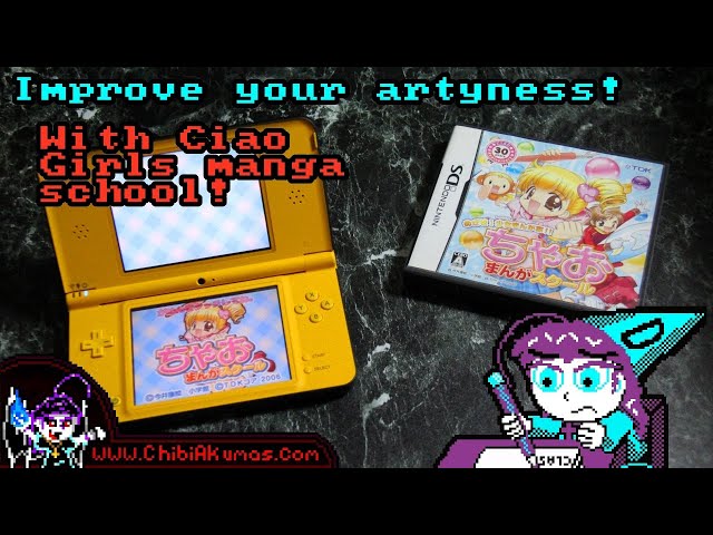Lets play... Ciao Girls Manga School (!) on DS!