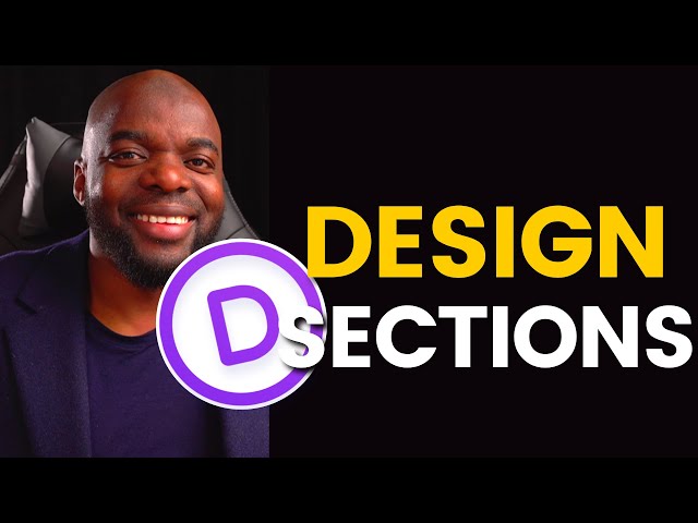 Divi Tutorial - How to design beautiful sections