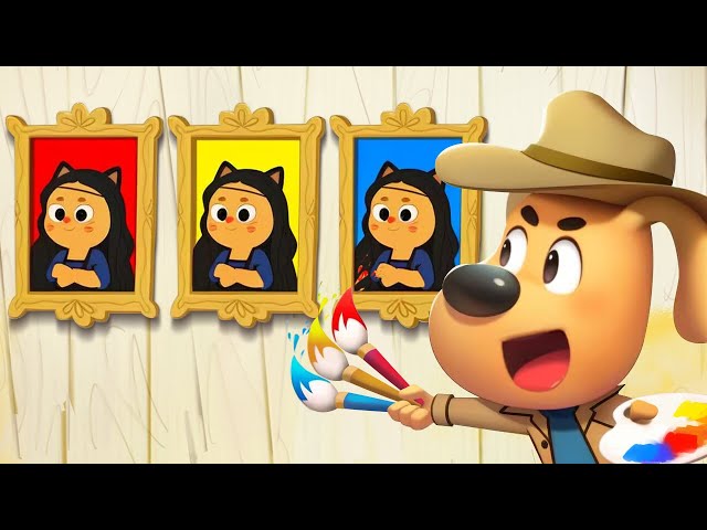 ผลงานชิ้นเอกที่ถูกขโมย | แตงโมกำลังเติบโต | การ์ตูนเด็ก | เบบี้บัส | Kids Cartoon | BabyBus