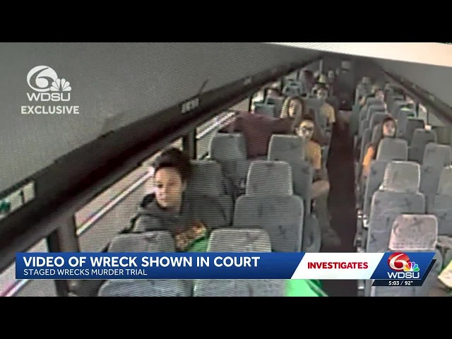 WDSU Investigates obtains video of staged wreck involving bus carrying Loyola volleyball team