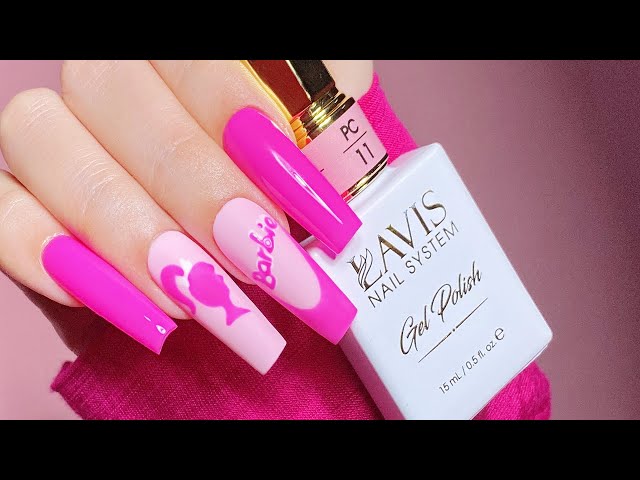 Super Gorgeous Barbie Nail Art Tutorial - Iconic Barbie Nail