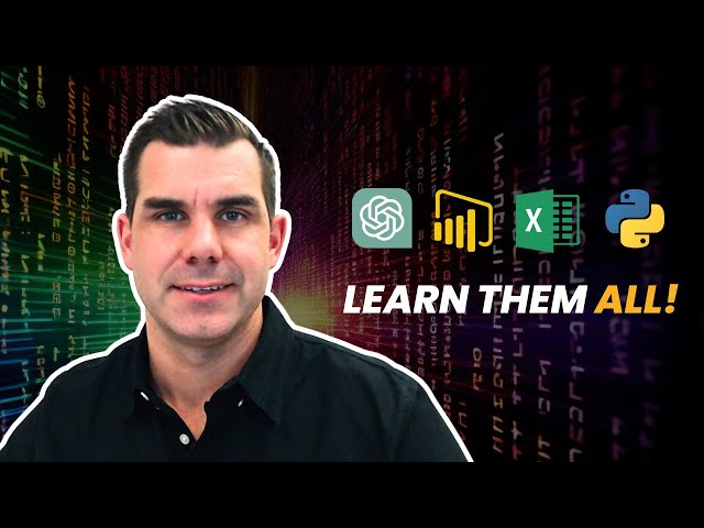 Combining AI, Excel, Power BI, and Python - How To Learn Them All