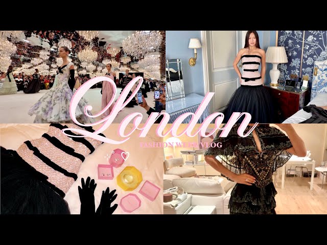 LONDON FASHION WEEK vlog | fashion shows, fittings and events