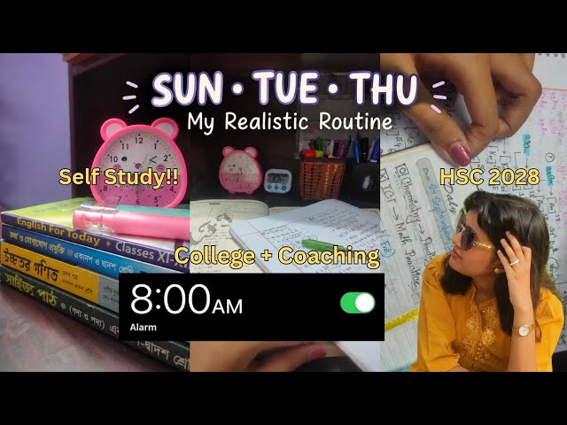 How My Week ACTUALLY Looks as an HSC 2028 Student 📚 