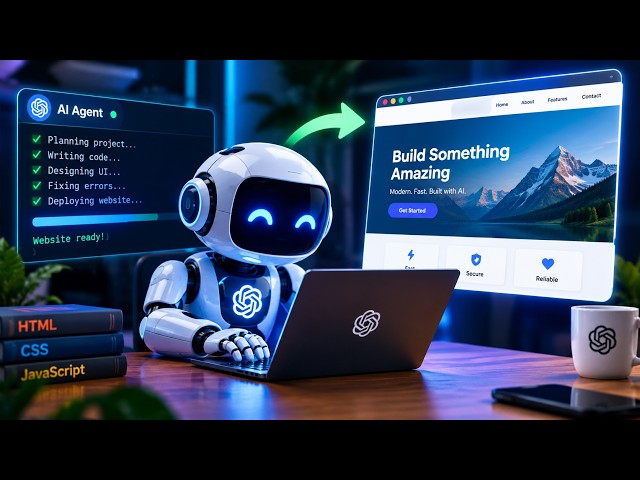 I Asked an AI Agent to Build a Website From Scratch