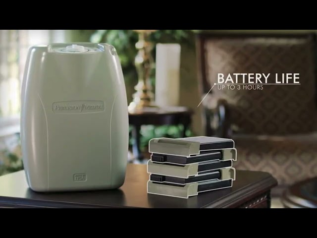 EasyPulse Portable and Stationary Oxygen Concentrator by Precision Medical