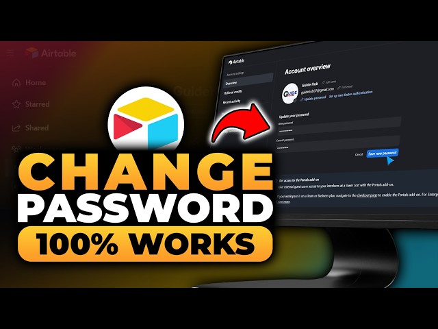 How To Change Password in Airtable (𝟮𝟬𝟮𝟲) | 100% WORKS | NO Yapping, To The Point! | FAST & EASY