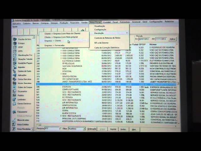 NF DEV CONSERTO NOTA CLIENTE