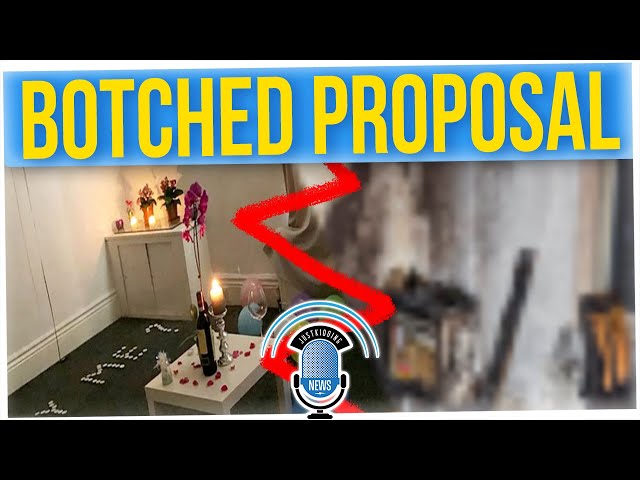 Man’s Romantic Proposal Burns Apartment Down (ft. Randall Park)