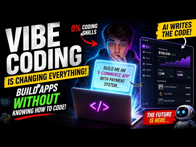 VIBE CODING Is Changing Everything | You Can Build Apps Without Knowing How to Code! 😱