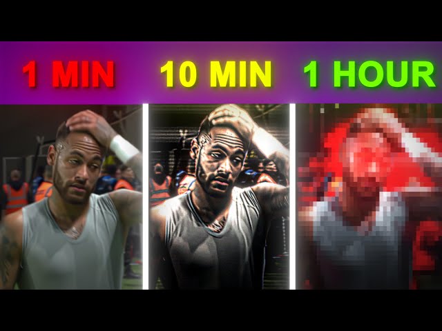 Editing Challenge #3  - 1 Minute vs 10 minutes vs 1 Hour!
