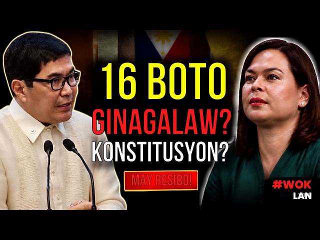ERWIN TULFO, GUSTONG GALAWIN ANG 16 BOTO? KONSTITUSYON BA ANG BINABALUKTOT? RESIBO!