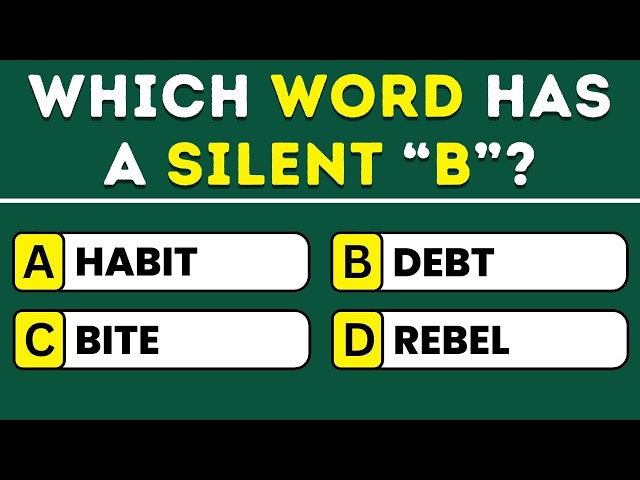 Can You Score 30 Out of 50? 🤔 Take This English Quiz Challenge! 📚