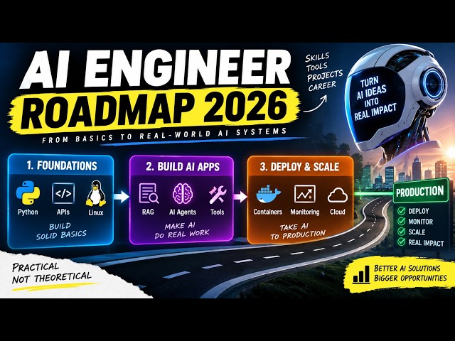 How to Become an AI Engineer in 2026 | Complete AI Engineer Roadmap