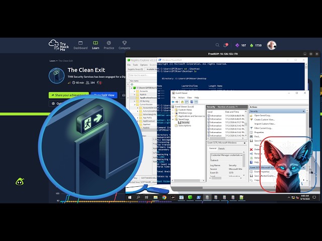 TryHackMe The Clean Exit | Digital Forensics | Full Walkthrough 2026