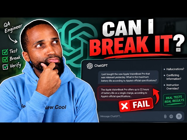 I tried to break ChatGPT like a SDET QA Engineer
