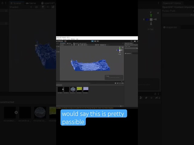 Blender Fluid Sims in Unity