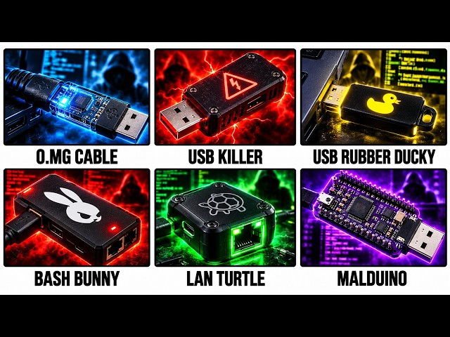 Every CREEPY USB Hacking Tool Explained