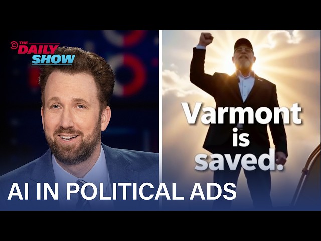 Midterm Anal-a-Zone: AI Deepfakes Run Wild in Political Ads | The Daily Show