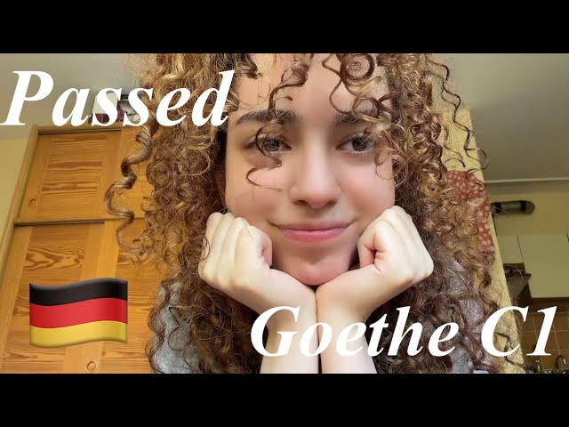 I PASSED the Goethe C1 German Exam! 🇩🇪 My Experience, Tips & What’s Next