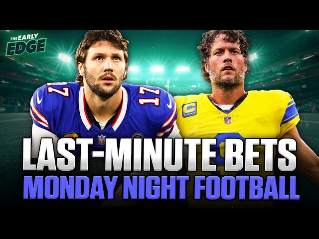 Bills vs. Rams: BEST BETS & Player Props for Monday Night!