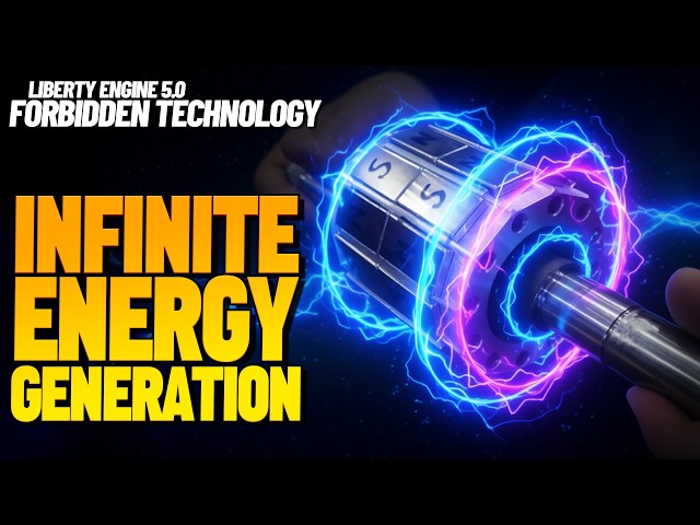FORBIDDEN INVENTION😱 This is How the "Liberty Engine" Infinite Energy Generator Works