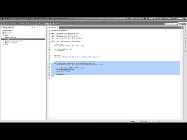 Slick2D Tutorial 2 - Starting the Code!