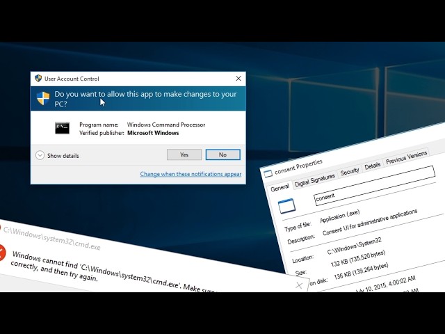 Windows without UAC