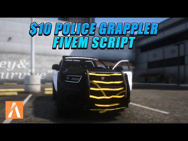 Police Vehicle Grappler  - FiveM Police RS Scripts [STANDALONE]
