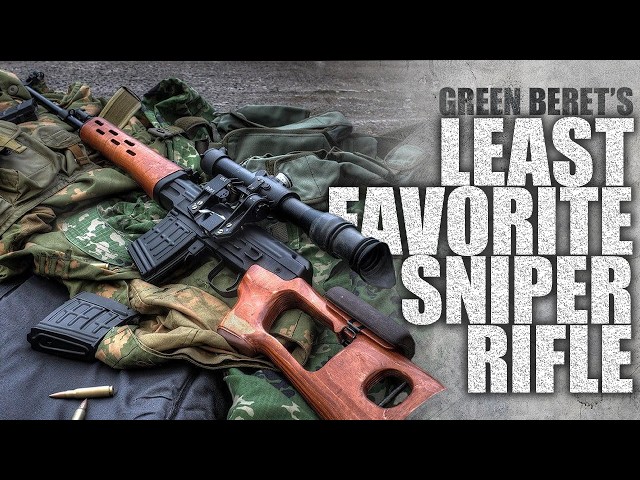 Green Beret's Least Favorite Sniper Rifle | SVD Dragunov | Tactical Rifleman
