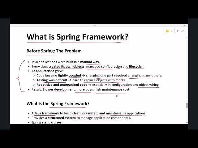 What is Spring Framework?